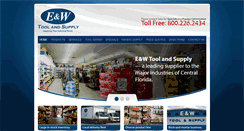 Desktop Screenshot of ewtoolsupply.com